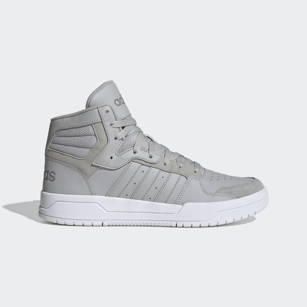 Adidasi Baschet Adidas Entrap Mid Barbati Romania - Gri/Gri EH1264
